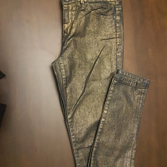 Club Monaco Rusted Gold Jeans - Picture 6 of 6